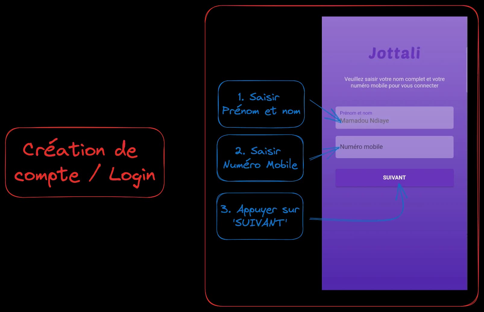 Création de compte / Login — illustration 1